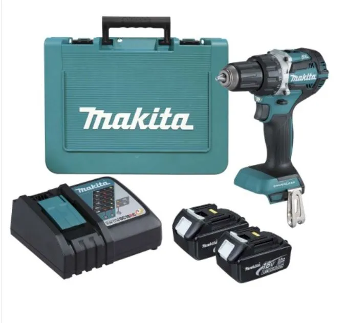 MAKITA 18V DDF484RFE Mobile Brushless Heavy Duty Driver Drill Kit | Model : M-DDF484RFE