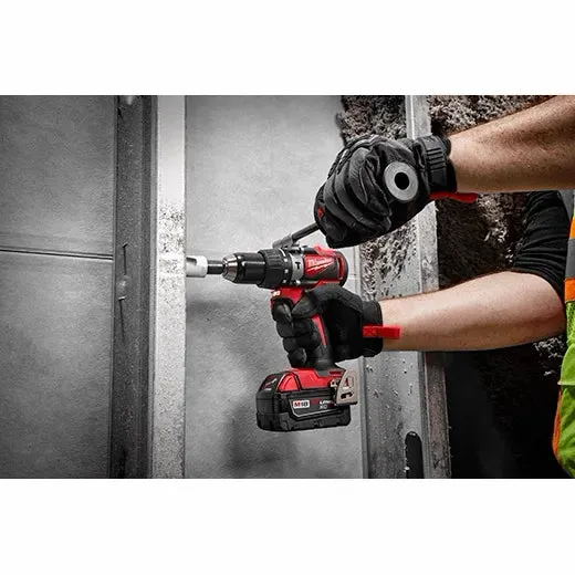 Milwaukee 2893-22CX M18 Brushless 2-Tool Combo Kit, Hammer Drill/Impact Driver