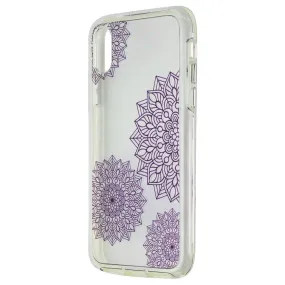 Nimbus9 Canvas Series 2 Piece Case for Apple iPhone Xs/X - Purple/Clear