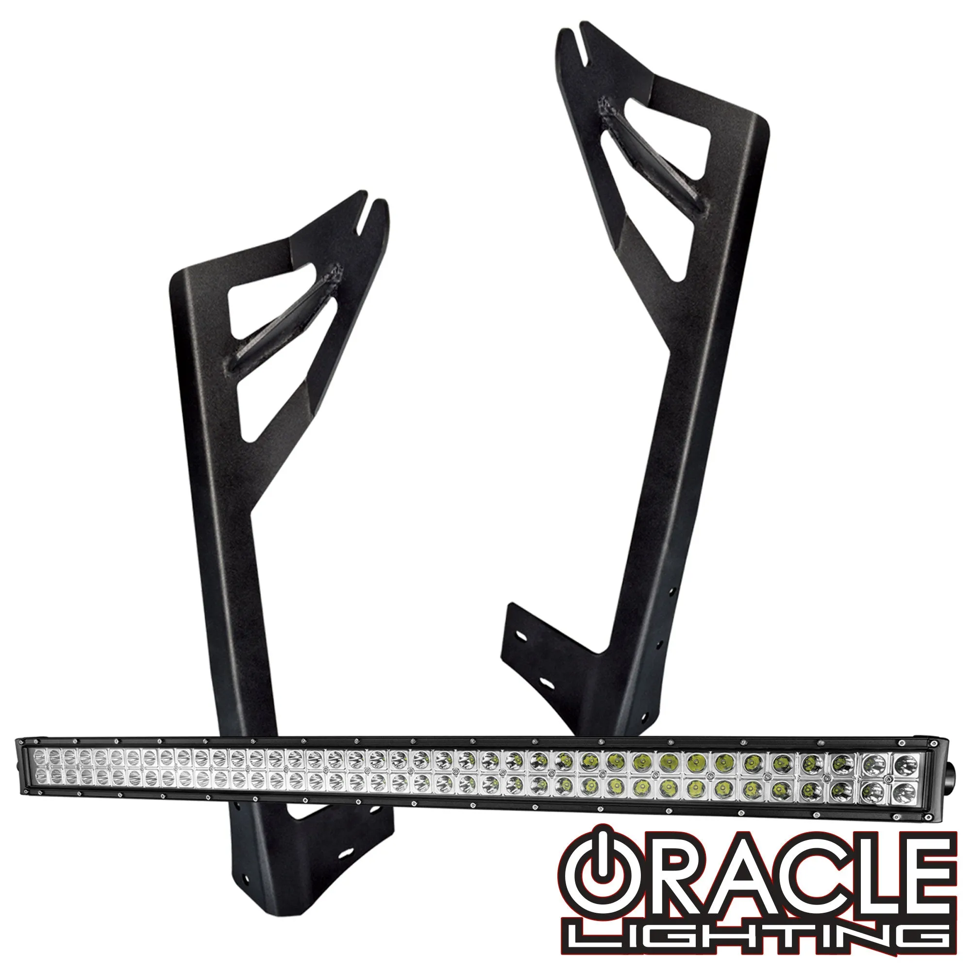 ORACLE Jeep JK Upper Windshield Brackets   Light Combo