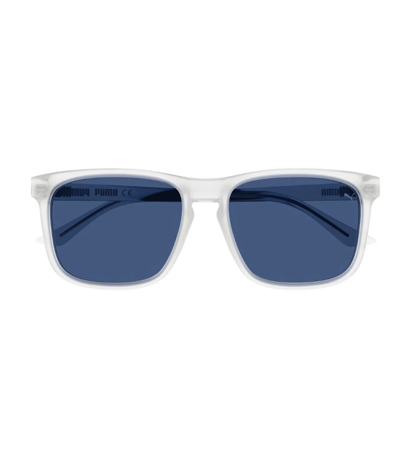 Puma Unisex Blue Wayfarer Sunglasses