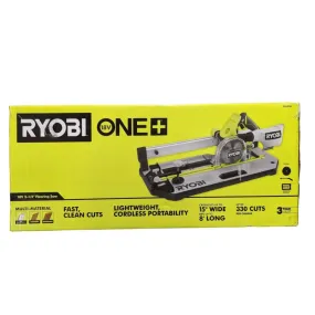 RYOBI ONE  18V 5-1/2 in. Flooring Saw with Blade (Tool Only)