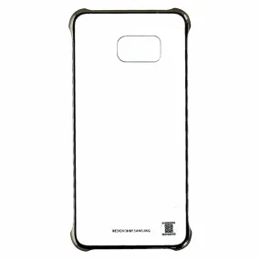 Samsung Protective Cover for Samsung Galaxy S6 Edge  (Plus) - Clear / Gold