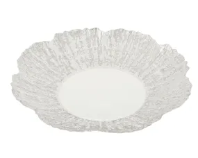 Scalloped Flower Shaped Platter