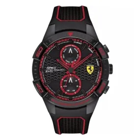 Scuderia Ferrari Watch Apex Multi-FX Red Black Silicone FE-083-0634