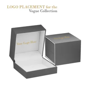 Soft Touch Earring/Pendant Box with Sleeve, Vogue Collection