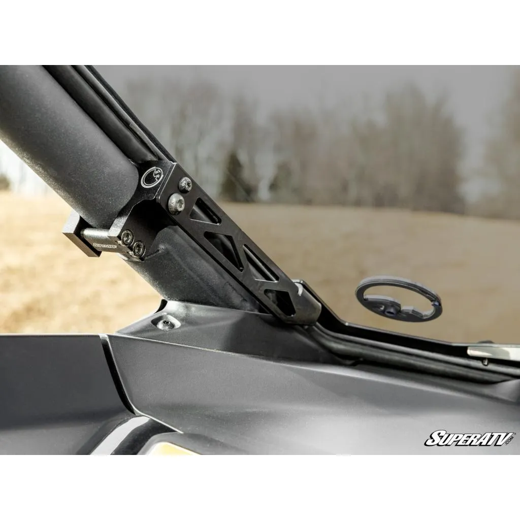 SuperATV Can-Am Maverick R Scratch-Resistant Full Windshield