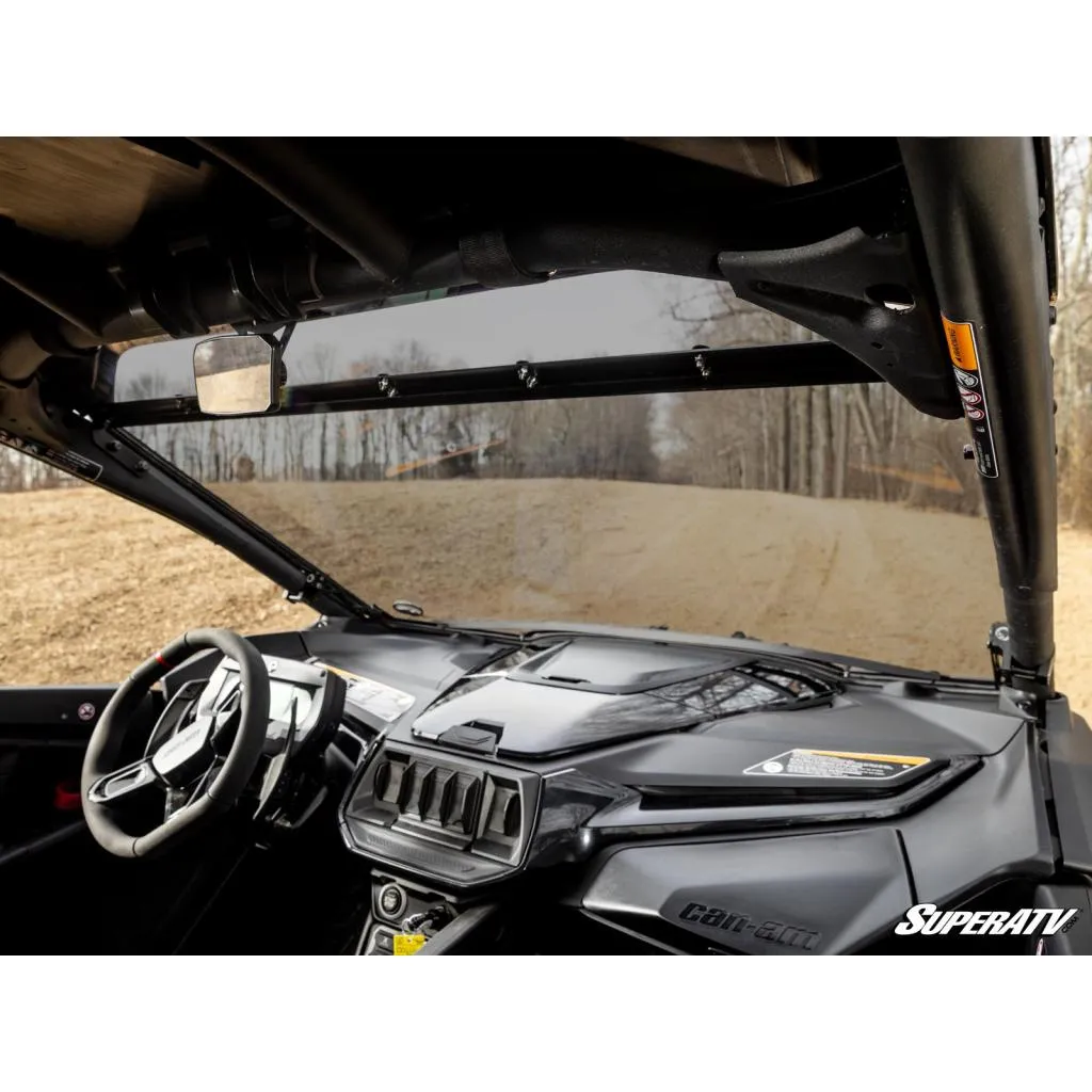 SuperATV Can-Am Maverick R Scratch-Resistant Full Windshield