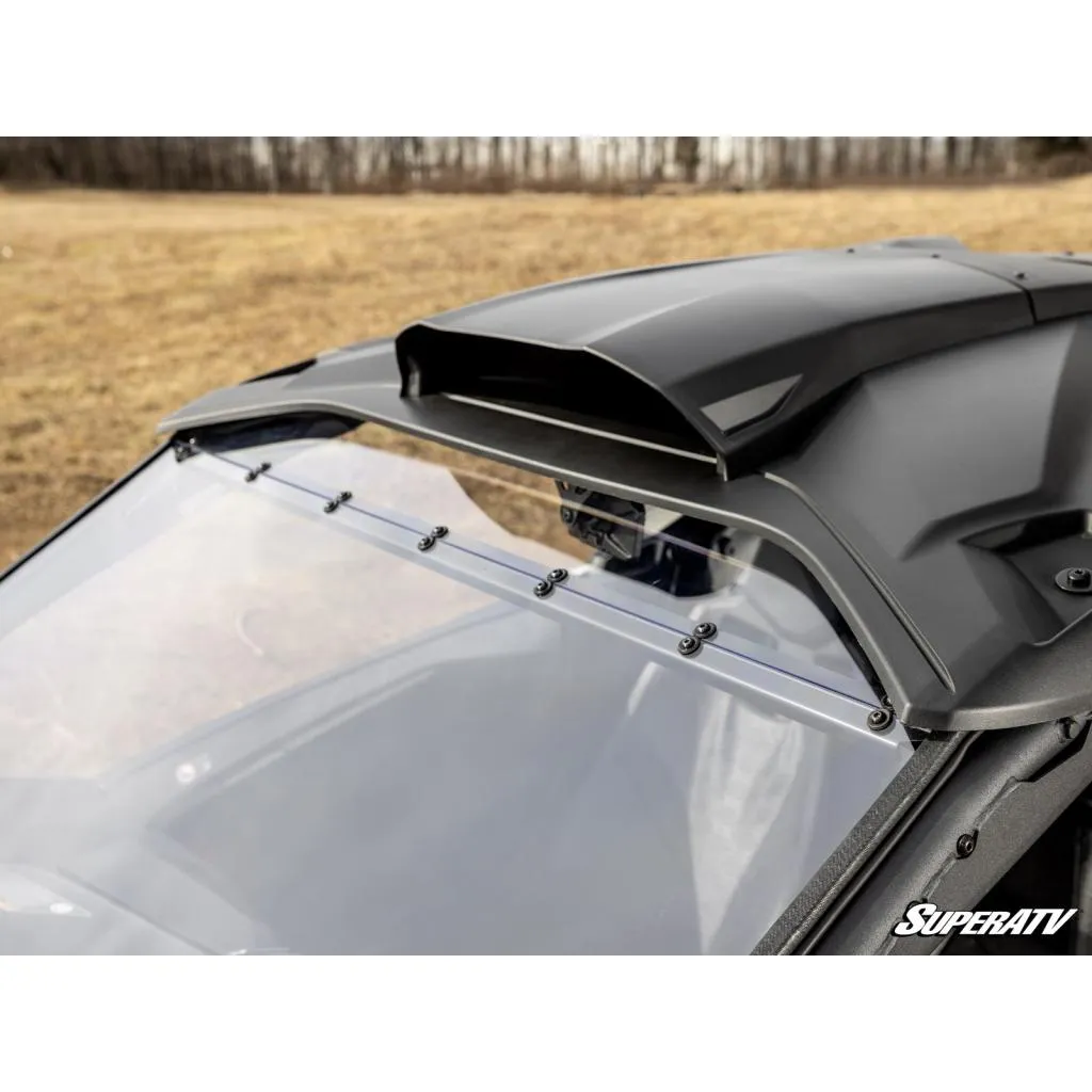 SuperATV Can-Am Maverick R Scratch-Resistant Full Windshield