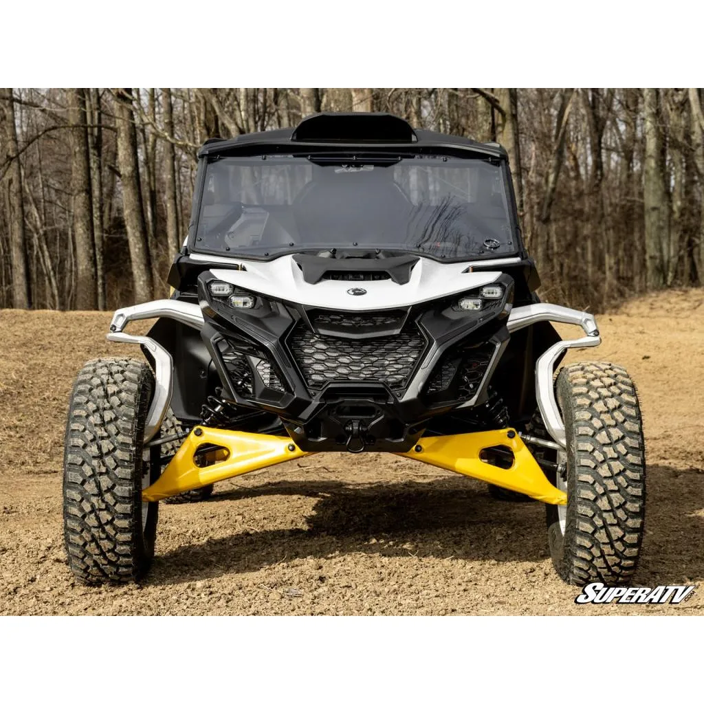 SuperATV Can-Am Maverick R Scratch-Resistant Full Windshield