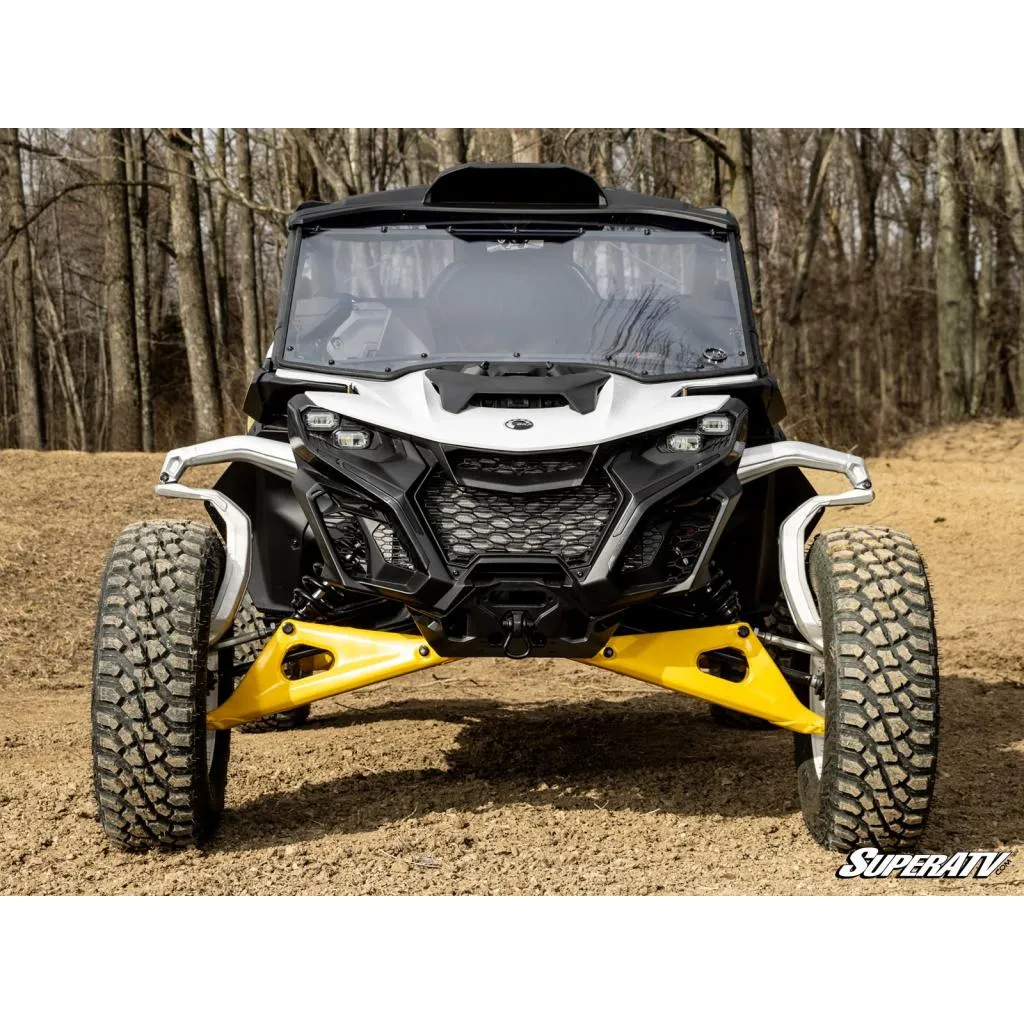 SuperATV Can-Am Maverick R Scratch-Resistant Full Windshield