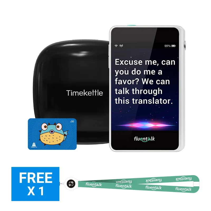 Timekettle WT2 Edge & Fluentalk Bundle