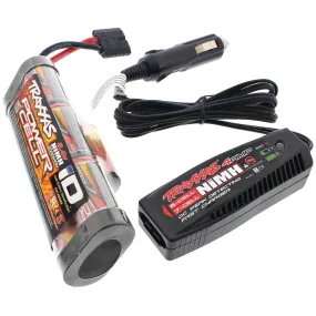 Traxxas 1/10 Bandit XL-5 8.4v 3000 mAh iD Hump Battery & 4 Amp Charger