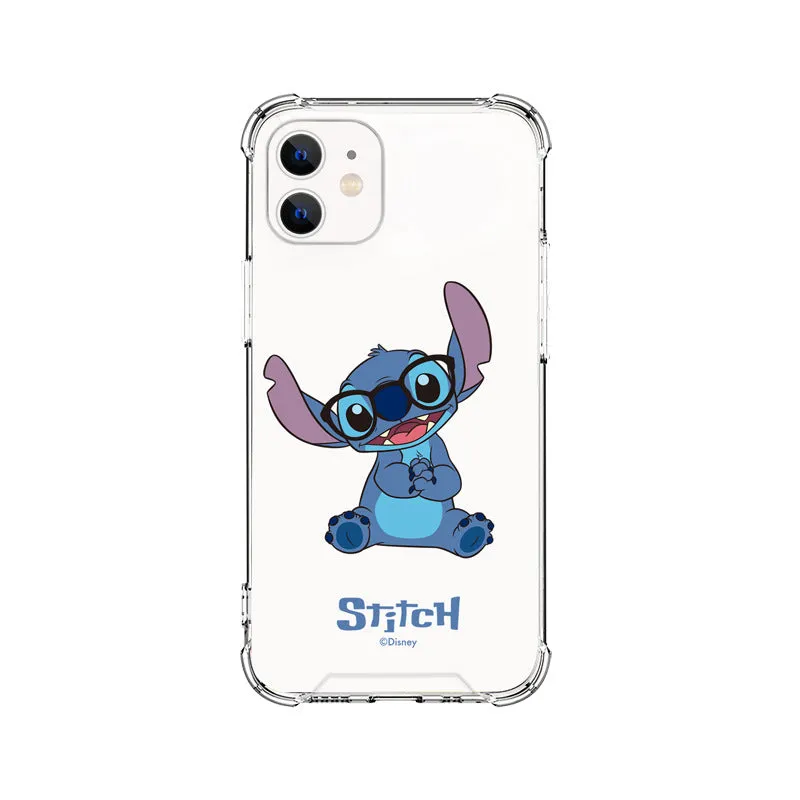 UKA Disney Characters Shockproof Air Cushion TPU PC Clear Back Case Cover