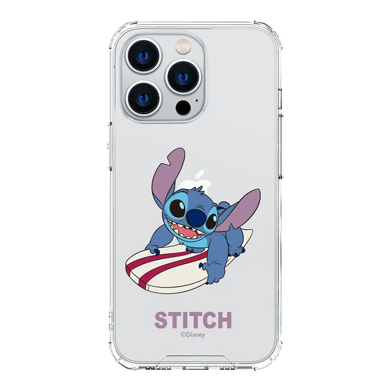 UKA Disney Characters Shockproof Air Cushion TPU PC Clear Back Case Cover