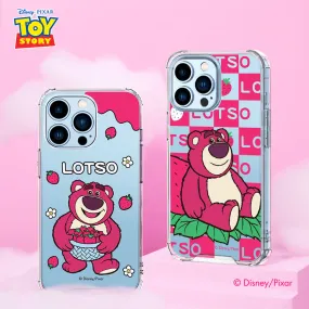 UKA Disney Lotso Shockproof Air Cushion TPU PC Clear Back Case Cover