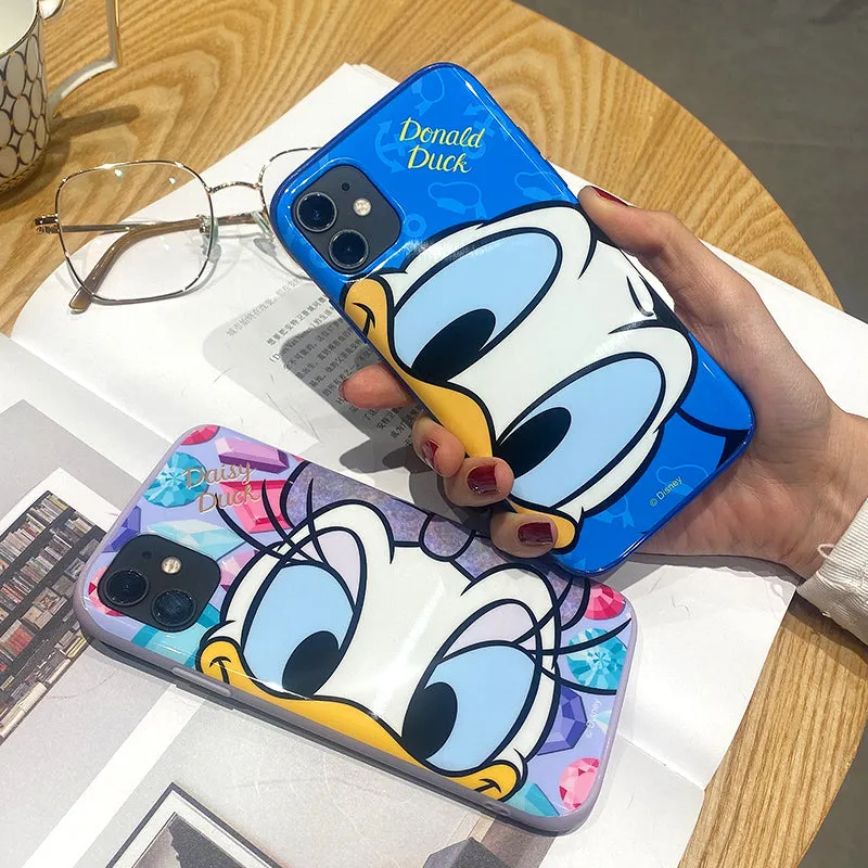 UKA Disney Mickey Mouse Couple Bright Colors Shockproof Back Case Cover