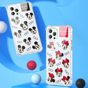 UKA Disney Shockproof Air Cushion TPU PC Clear Back Case Cover