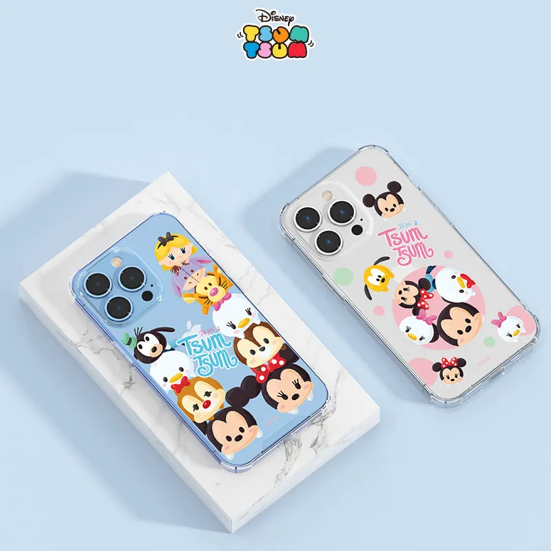 UKA Disney Tsum Tsum Shockproof Air Cushion TPU PC Clear Back Case Cover