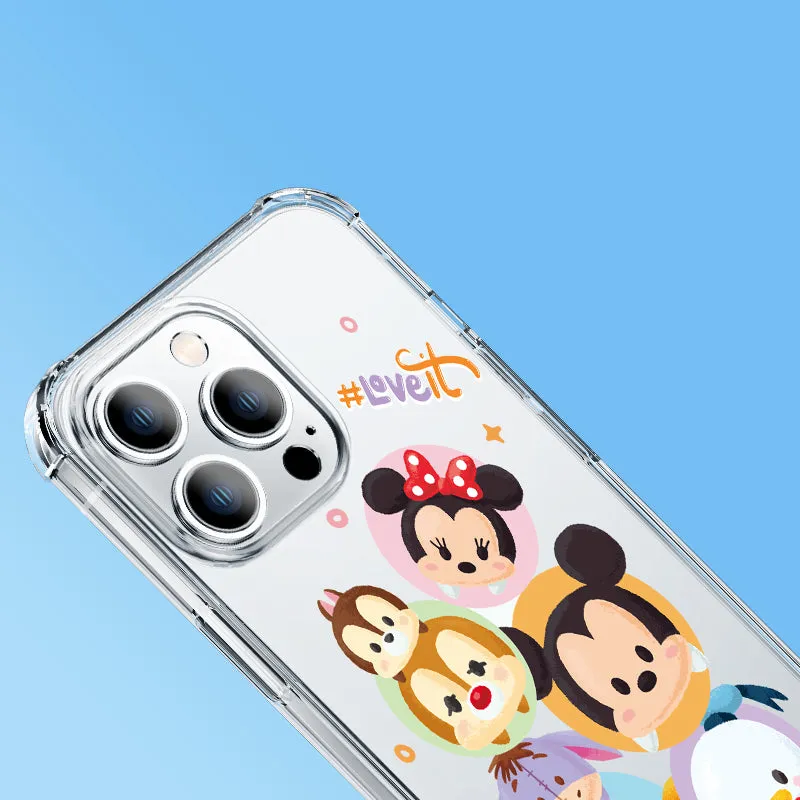 UKA Disney Tsum Tsum Shockproof Air Cushion TPU PC Clear Back Case Cover