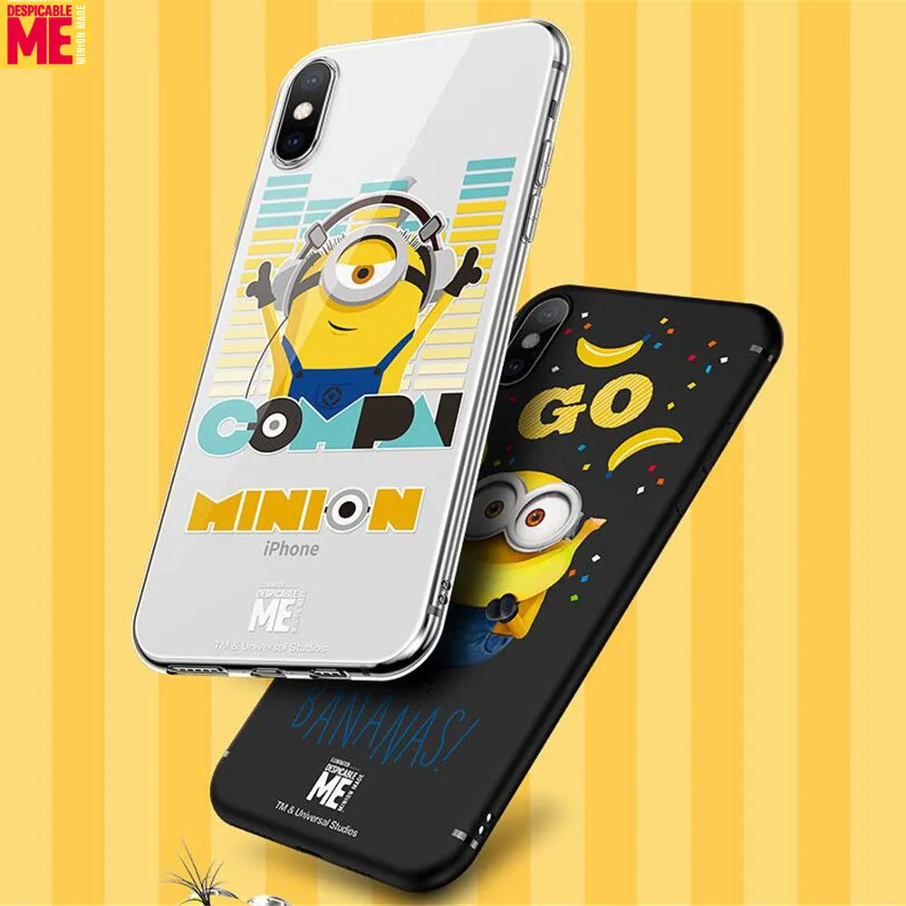 UKA Minions Despicable Me Ultra Thin Soft TPU Back Cover Case