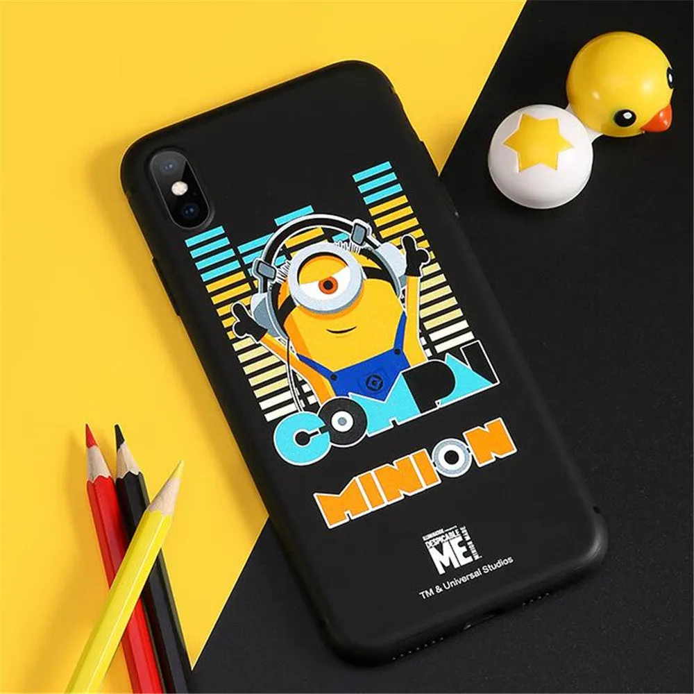 UKA Minions Despicable Me Ultra Thin Soft TPU Back Cover Case