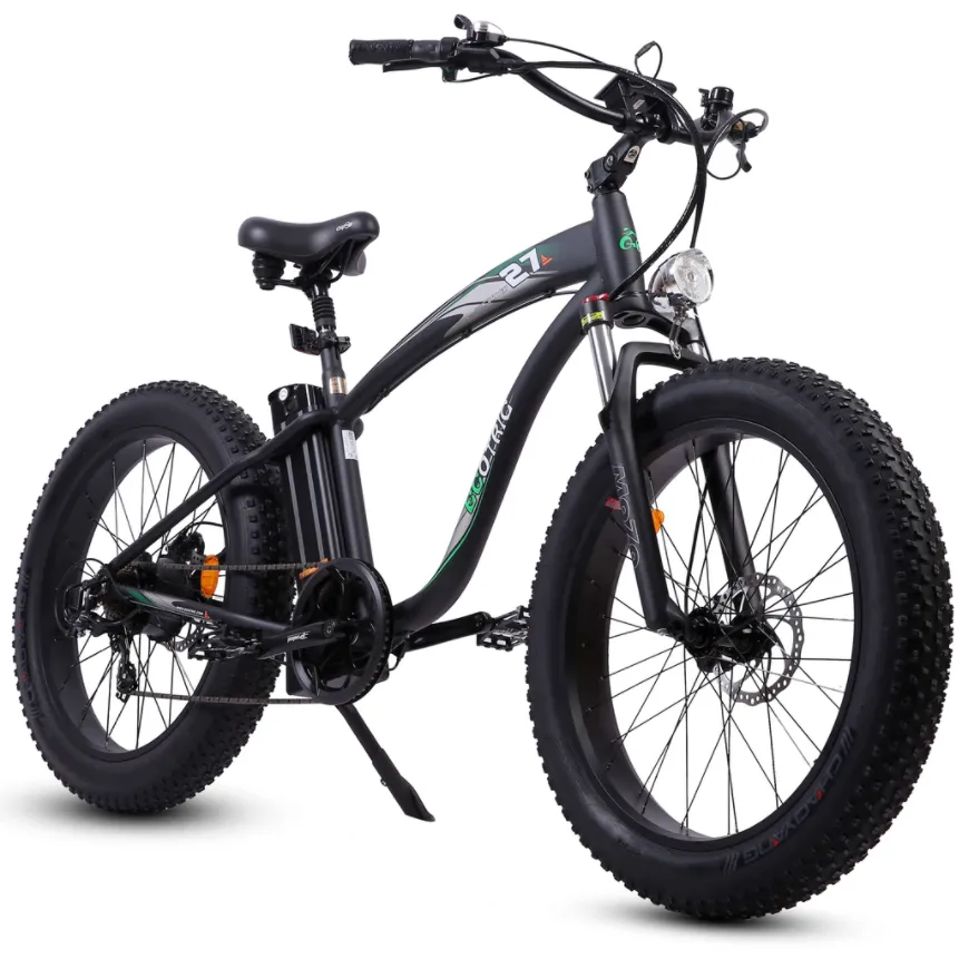 UL Certified-Ecotric Hammer Electric Fat Tire Beach Snow Bike