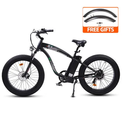 UL Certified-Ecotric Hammer Electric Fat Tire Beach Snow Bike