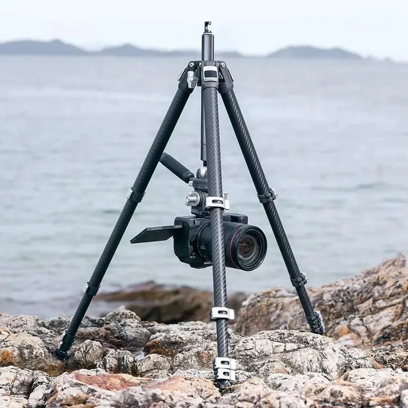 Ulanzi TT09 VideoGo Carbon Fiber Travel Video Tripod (CLAW System) T066GBS1