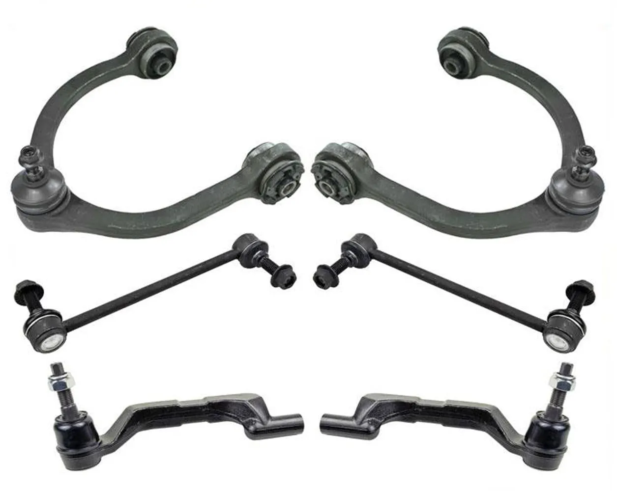 Upper Control Arms Ball Joints Tie Rods All Wheel Drive for Chrysler 300 11-19