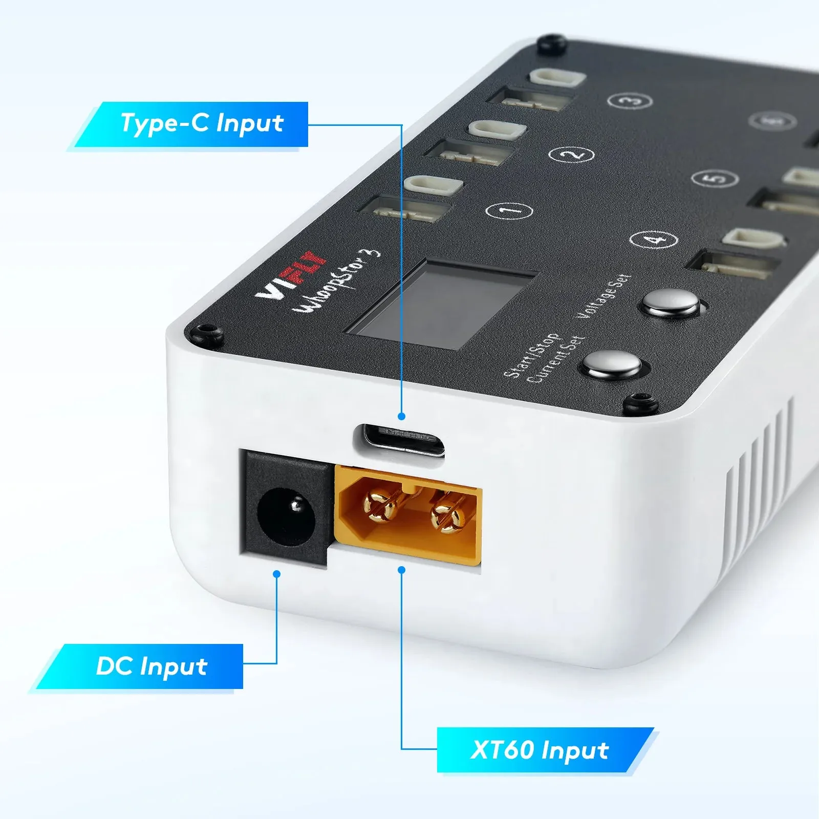 VIFLY WhoopStor 3 - 1S Battery Storage Charger and Discharger