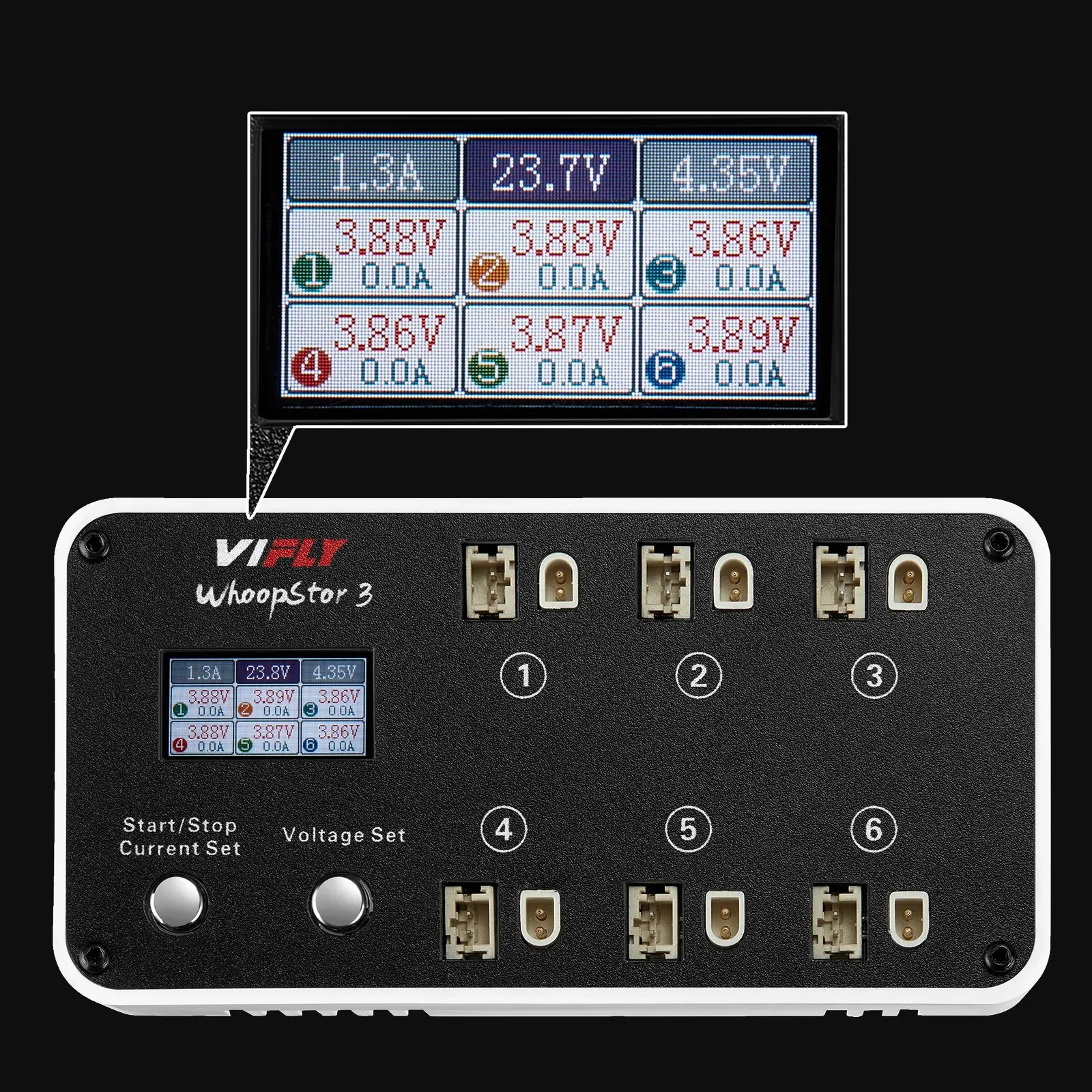 VIFLY WhoopStor 3 - 1S Battery Storage Charger and Discharger