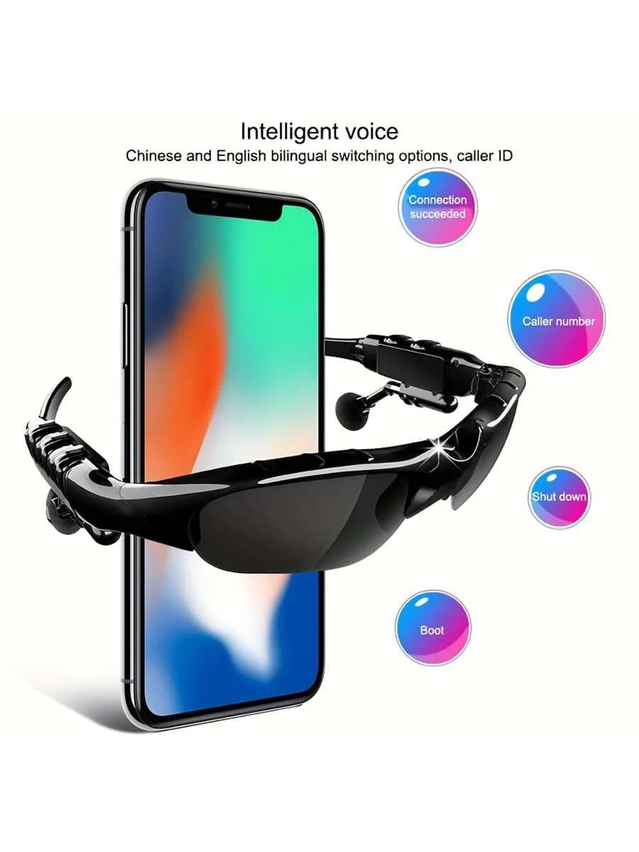 Wireless Glasses Headset Listen To Music Call Wireless Intelligent Headset Drive