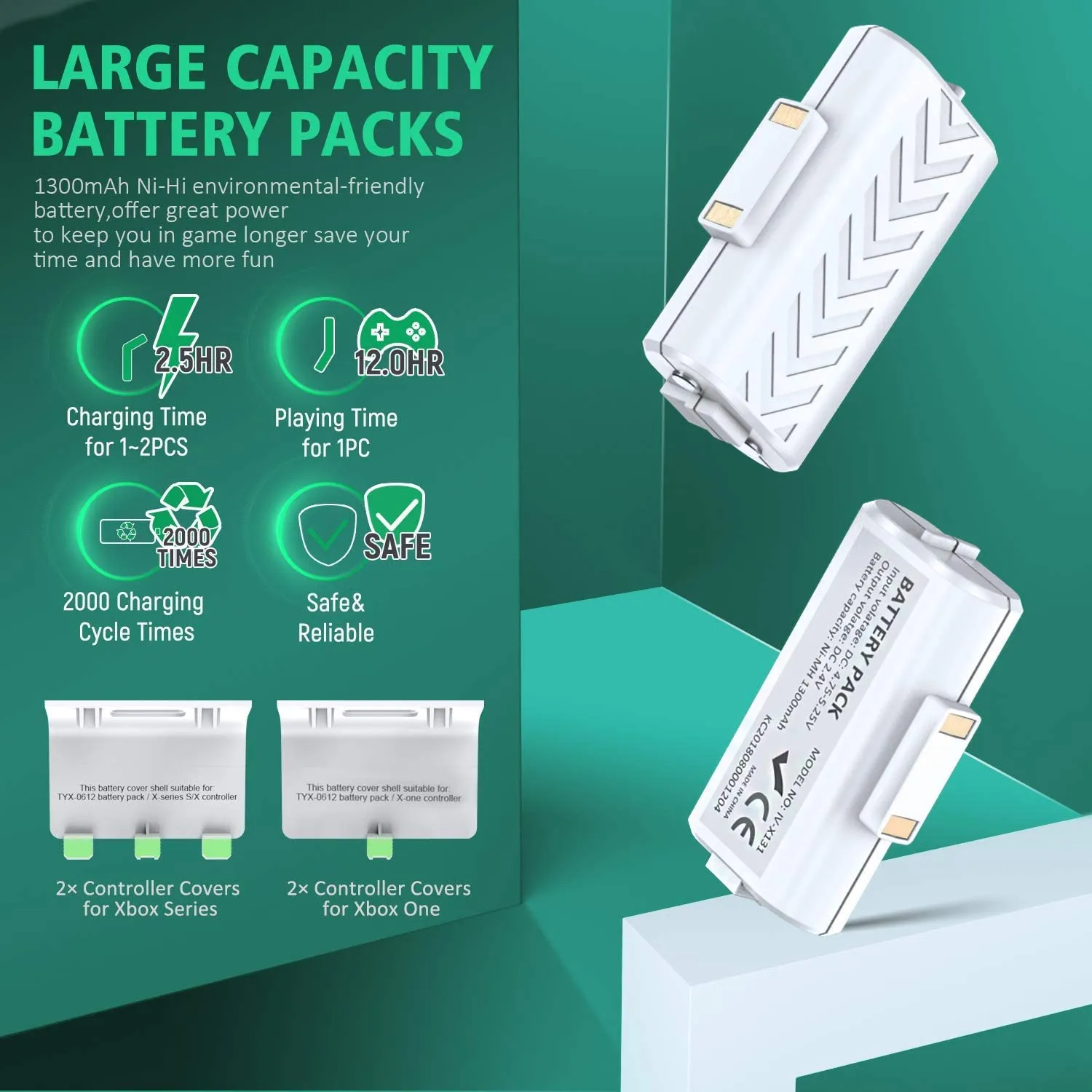 Xbox Series & One/S/X Controller Charger