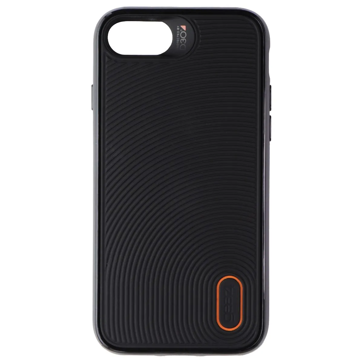 ZAGG Battersea Series Case for iPhone SE (2nd Gen) / 8 / 7 / 6s - Black/Orange