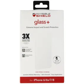 ZAGG Invisible Shield (Glass ) Protector for Apple iPhone 8/7/6s/6 - Clear